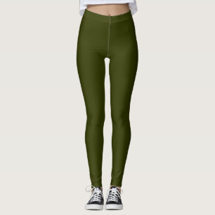 Army Green Custom Leggings