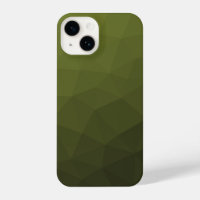 Army green gradient geometric mesh pattern