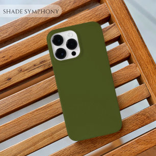 Army Green One of Best Solid Green Shades Case-Mate iPhone 14 Pro Max Case