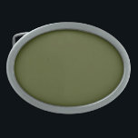 Army green (solid colour) belt buckle<br><div class="desc">Army green (solid colour)</div>