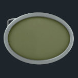 Army green (solid colour) belt buckle<br><div class="desc">Army green (solid colour)</div>