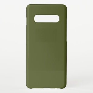 Army Green Solid Colour Samsung Galaxy Case