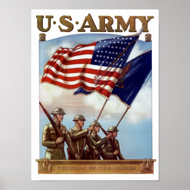 Army -- Guardian Of The Colours Poster (Front)