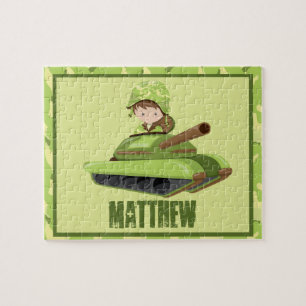 Army Guy Personalised Puzzle