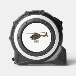 Army helicopter cartoon illustration 1