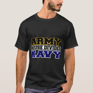 Army House Divided Navy   T-Shirt