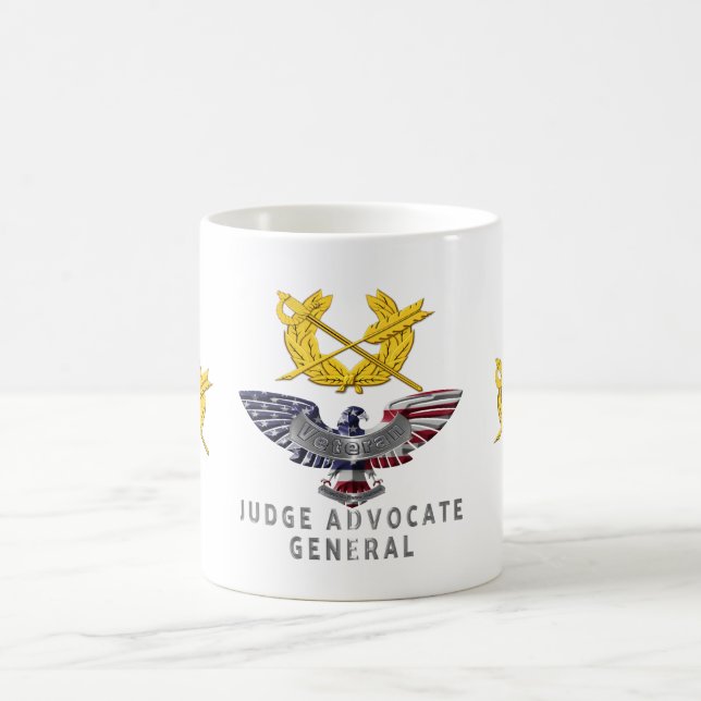 Army Judge Advocate General JAG Corps Coffee Mug (Center)