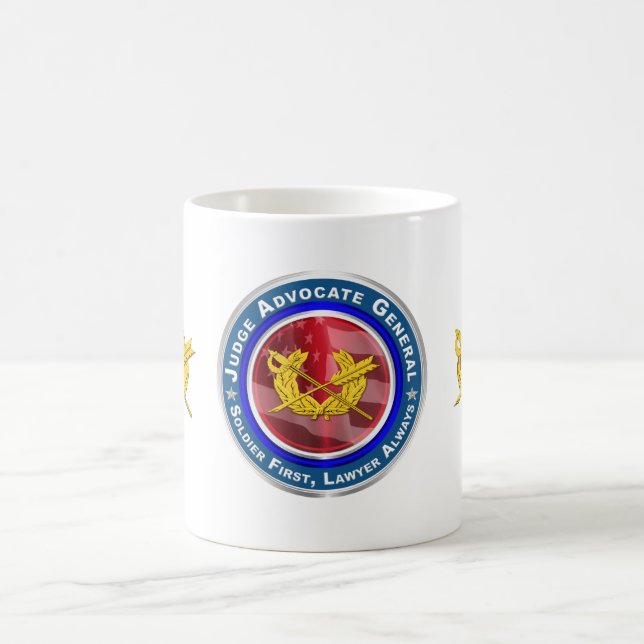 Army Judge Advocate General JAG Corps Magic Mug (Center)