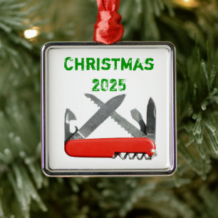 Army Knife, Multi-Tool Ornament