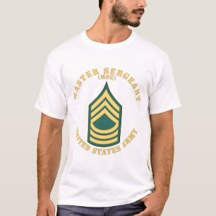 Army - Master Sergeant - MSG - Flat T-Shirt