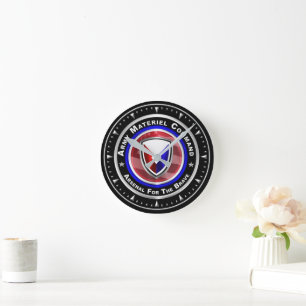 Army Materiel Command Round Clock