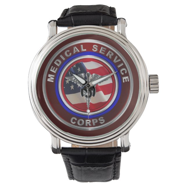 Army Medical Service Corps  Watch (Front)