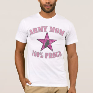 Army Mum 100% Proud T-Shirt
