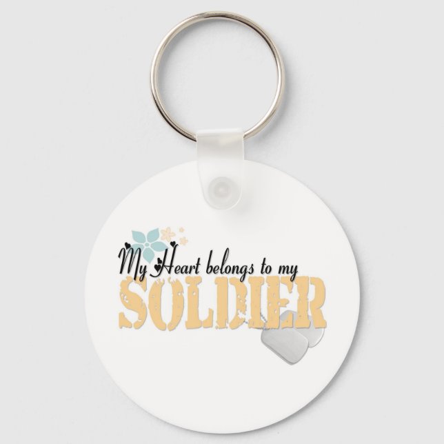 army my heart1 key ring (Front)