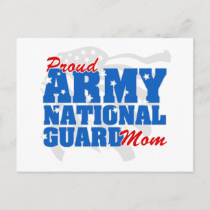 Army National Guard Mum Postcard