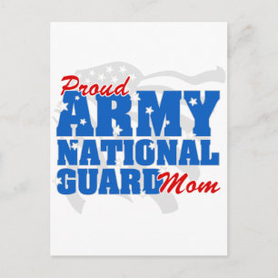 Army National Guard Mum Postcard
