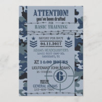 Army Navy Camouflage Military Birthday