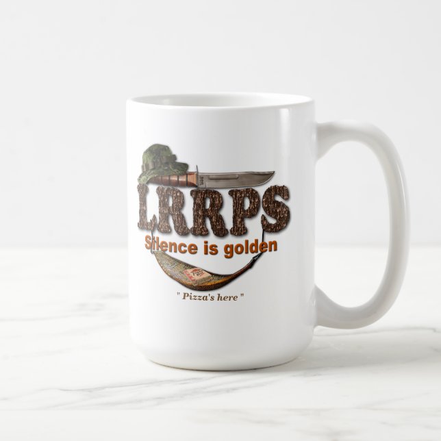 army navy marines air force lrrp lrrps snipers coffee mug (Right)
