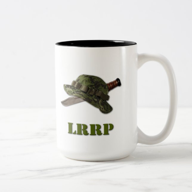 army navy marines air force lrrp lrrps snipers Two-Tone coffee mug (Right)