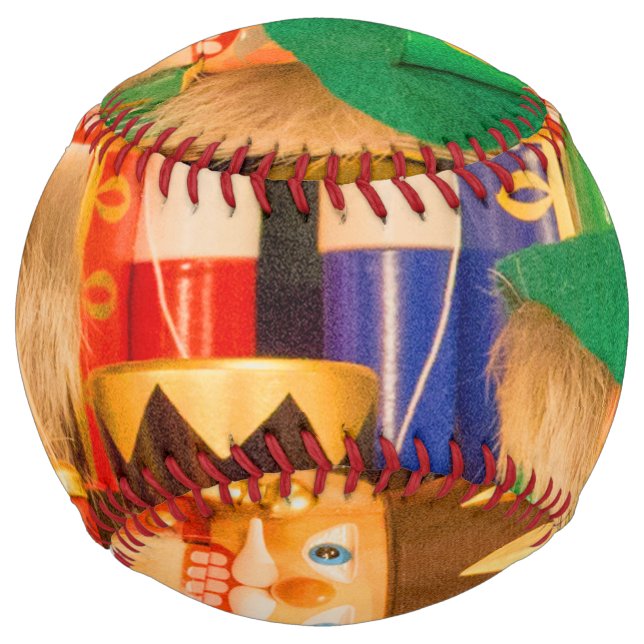 Army of Christmas Nutcrackers Softball (Front)