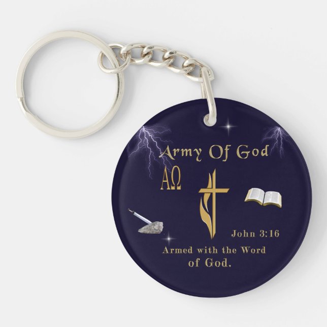 Army of God Key Ring (Front)