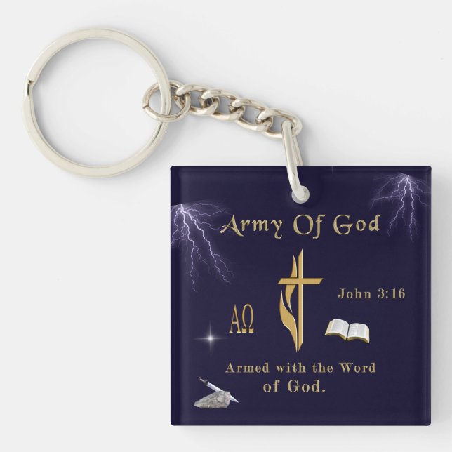 Army of God Key Ring (Front)