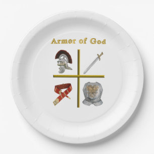 Army of God Paper Plate