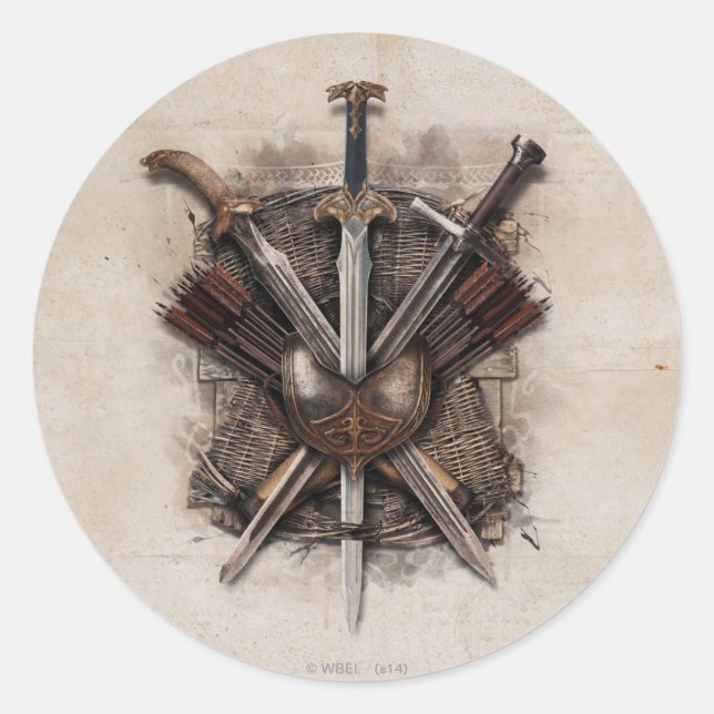 Army Of Men Weaponry Classic Round Sticker (Front)