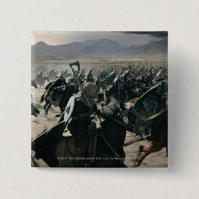 Army of Rohan 15 Cm Square Badge (Front)