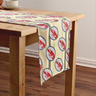 Army of Spiny Rock Lobster Long Table Runner
