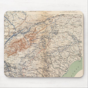 Army of the Cumberland campaigns Mouse Pad