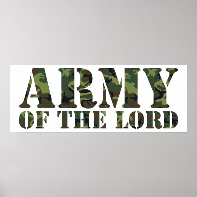 Army Of the Lord Poster (Front)