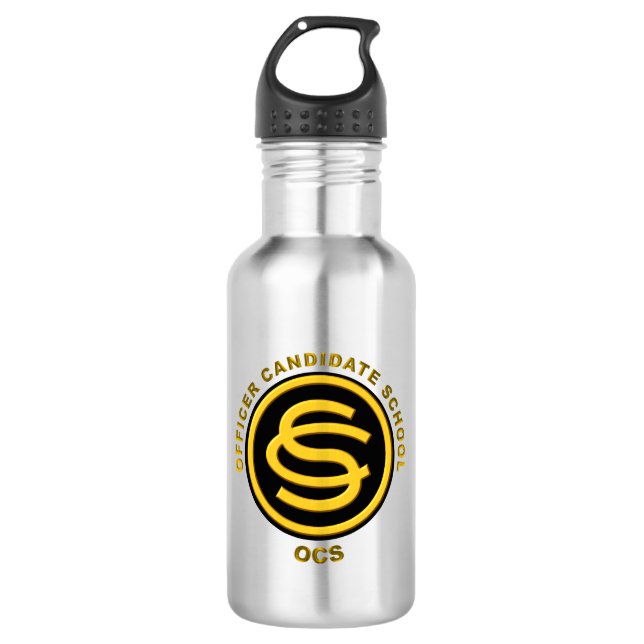 Army Officer Candidate School   710 Ml Water Bottle (Front)