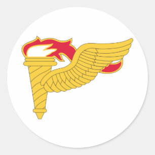 Army Pathfinder Insignia Classic Round Sticker