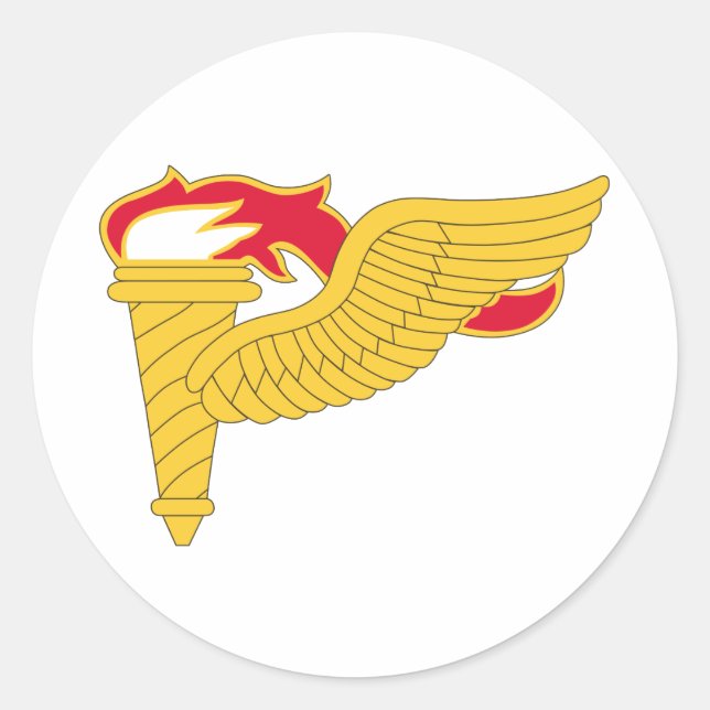 Army Pathfinder Insignia Classic Round Sticker (Front)