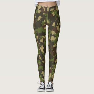 Army print Leggings