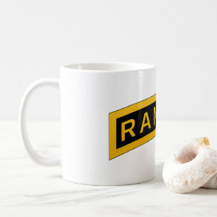 Army RANGER Military Symbol Text Design Coffee Mug