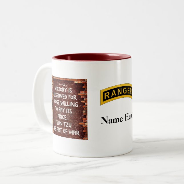 Army Ranger School - Victory Mug (Front Left)
