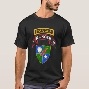 Army Ranger Shirt - 1St Ranger Shirt - Scroll Tab 