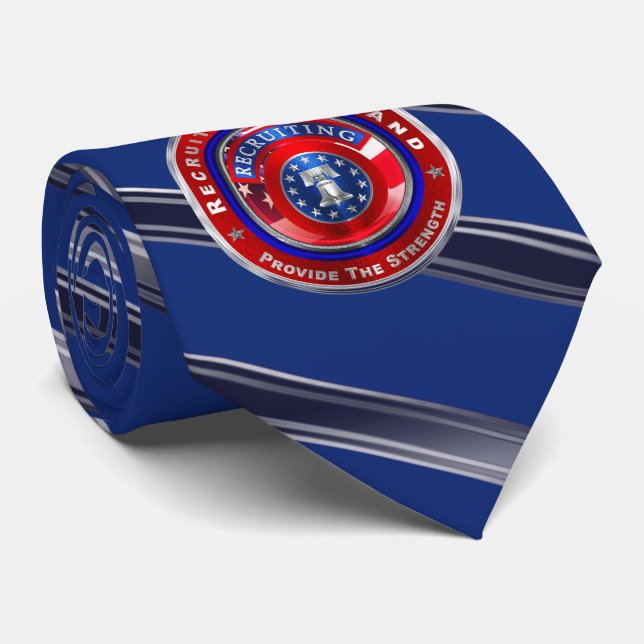 Army Recruiting Command “Provide The Strength”   Tie (Rolled)