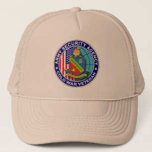 Army Security Agency & DLI Cold War Veteran 1 Trucker Hat