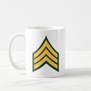 Army - Sergeant E-5 (SGT) Coffee Mug