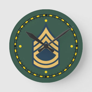 Army Sergeant First Class Clock