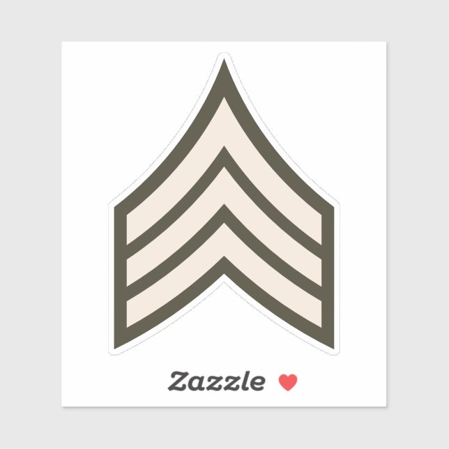 Army Sergeant rank (Sheet)
