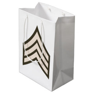 Army Sergeant rank Medium Gift Bag