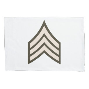 Army Sergeant rank Pillowcase