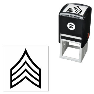 Army Sergeant rank Self-inking Stamp