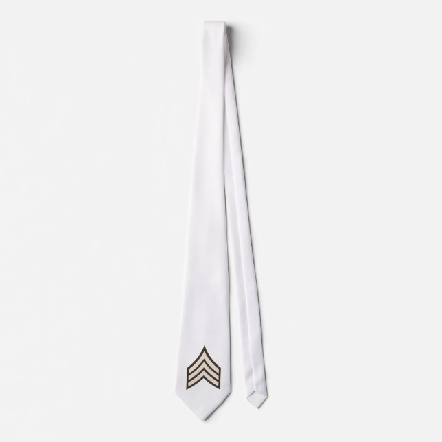 Army Sergeant rank Tie (Front)