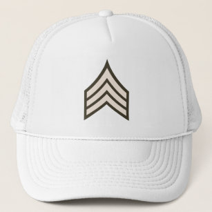 Army Sergeant rank Trucker Hat