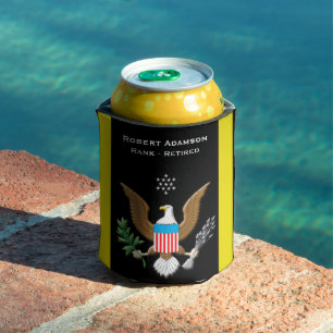 Army Service Patriotic personalised Can Cooler